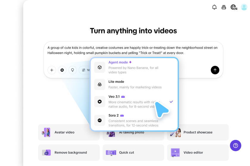 Generating Halloween video with AI