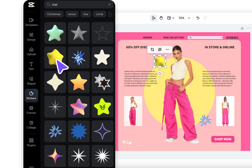 Personalizza il tuo template