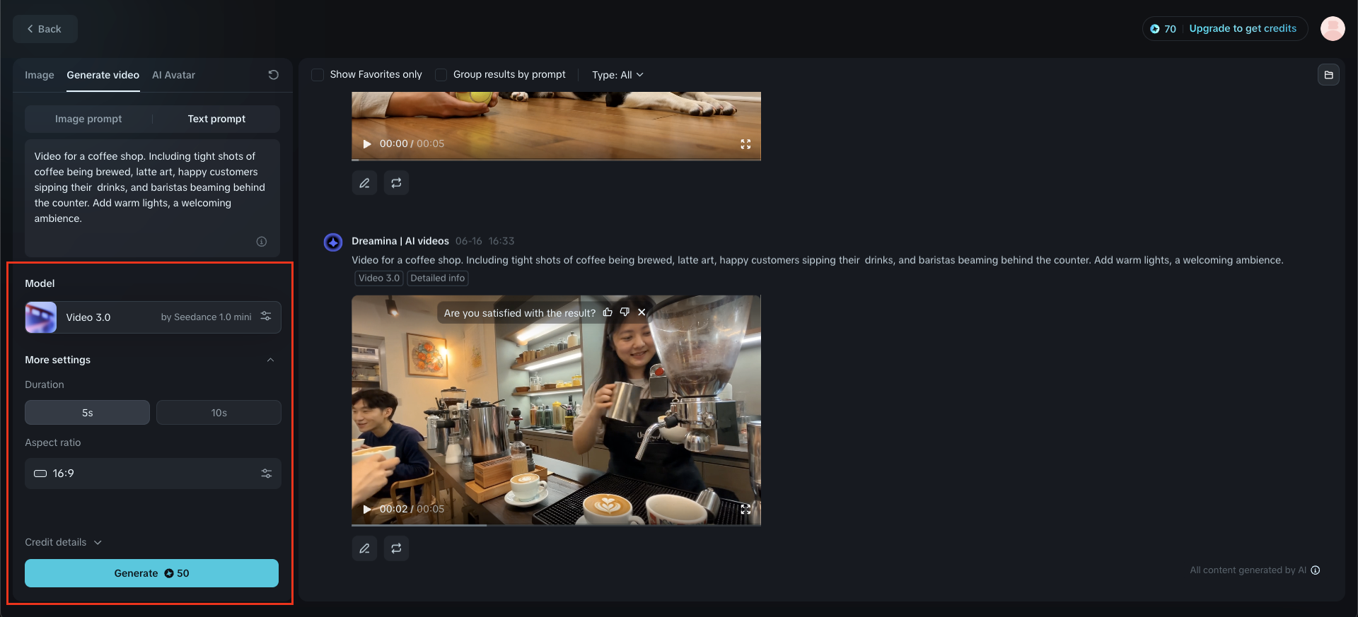 Invideo ai video generator