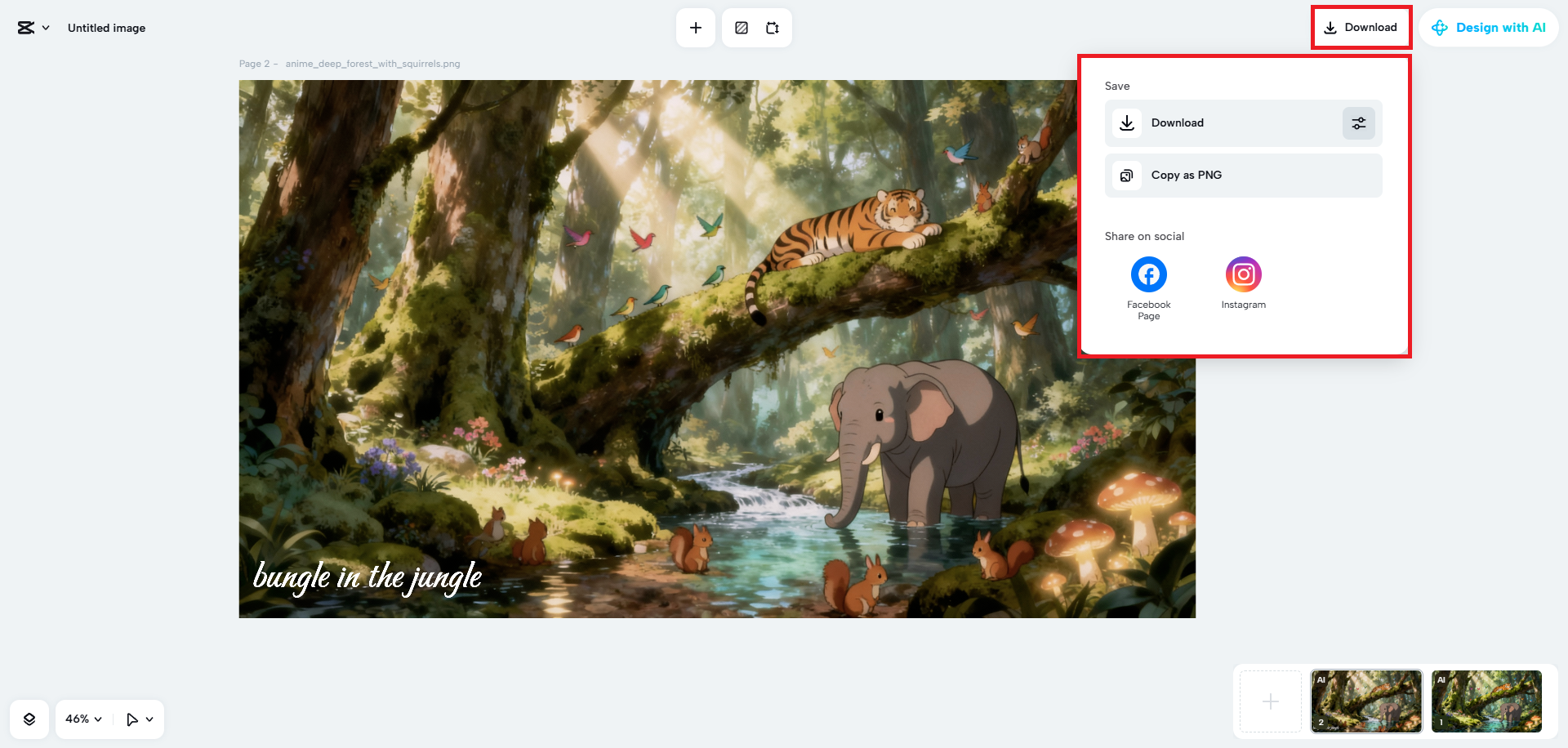 Ladda ner eller publicera din bild