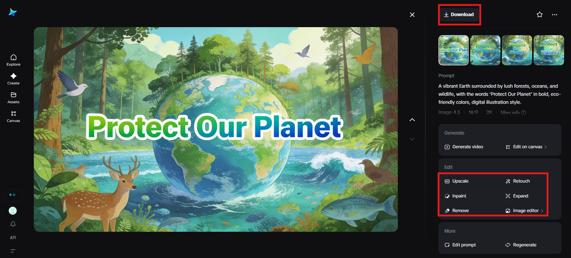 ดาวน์โหลดโปสเตอร์วันคุ้มครองโลก