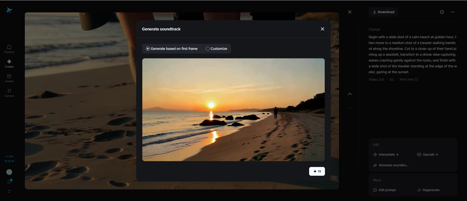 Generar banda sonora