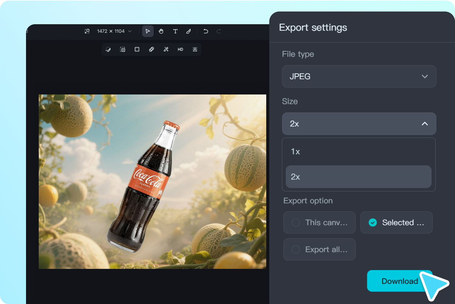 download ai inpainted image