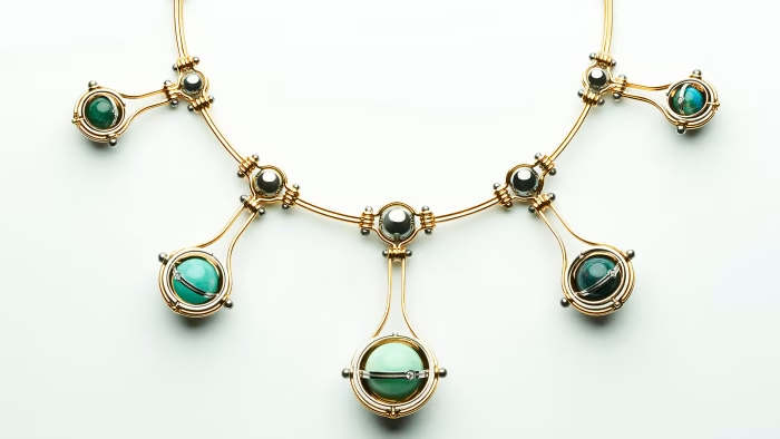 Trendy metallic designs - the famous AI jewelry design