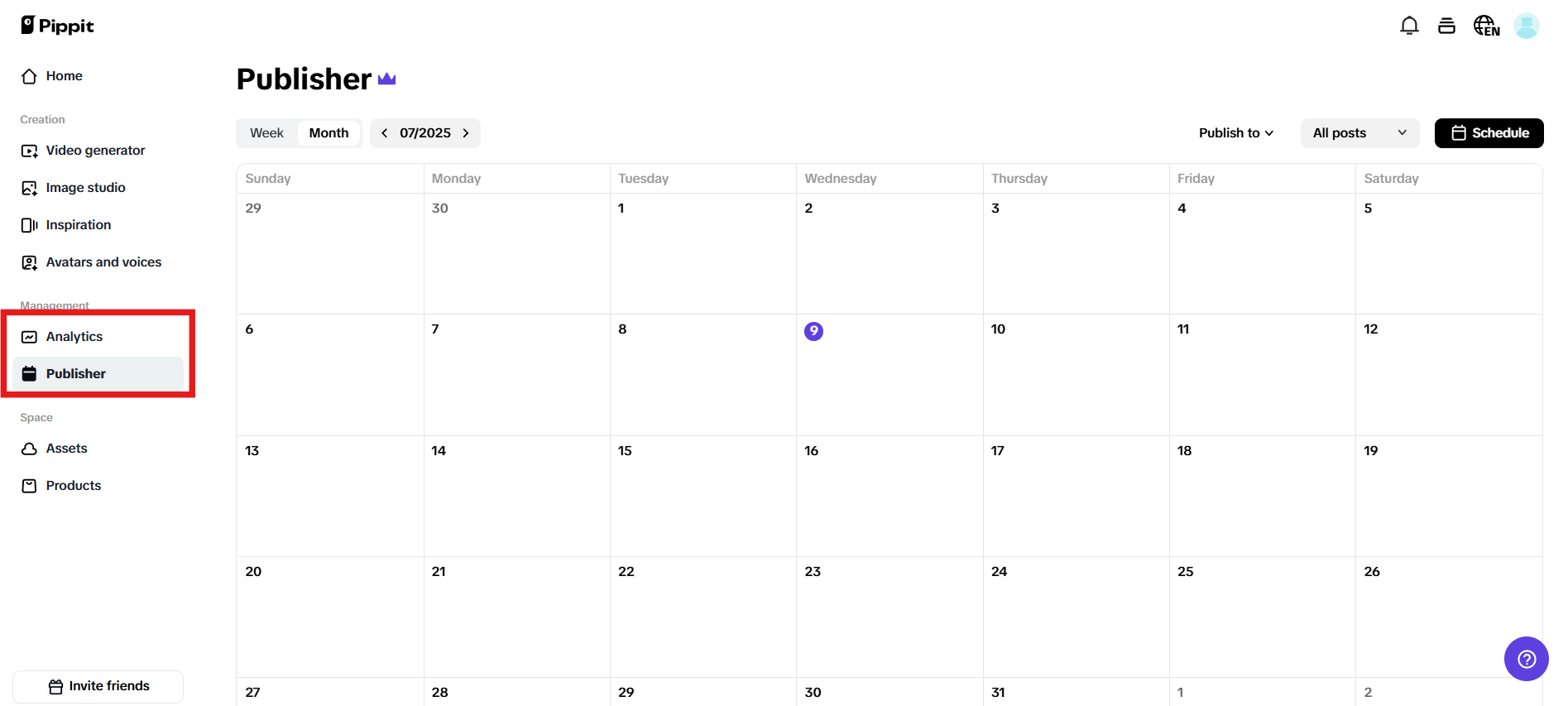 Matalinong pag-iiskedyul at analytics