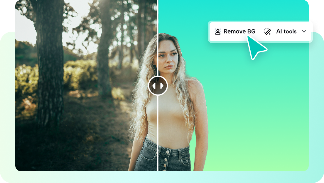 Background removal for clean cutout