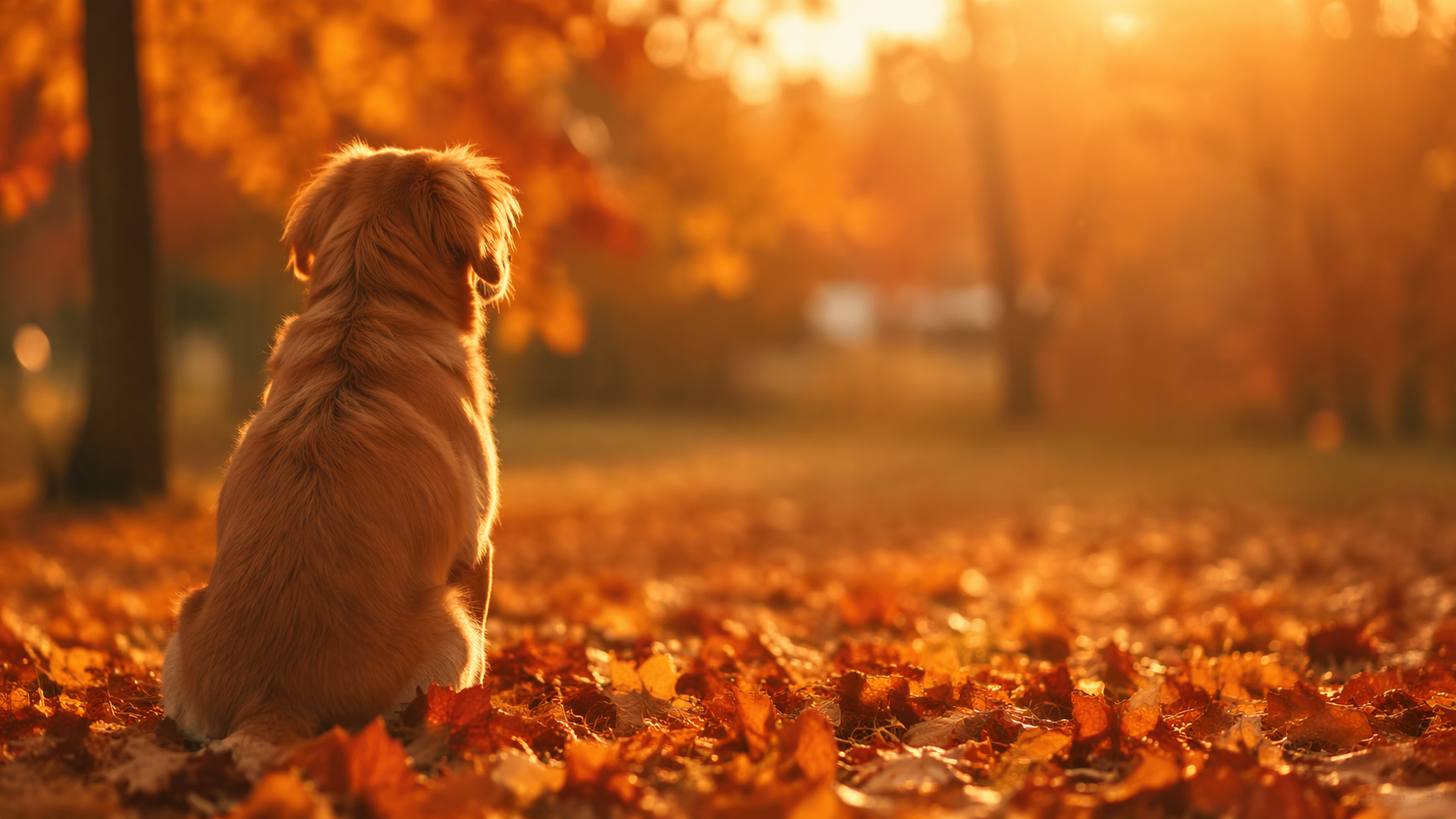 Dreamina autumn photo filter prompt example 4: Warm Fall Window