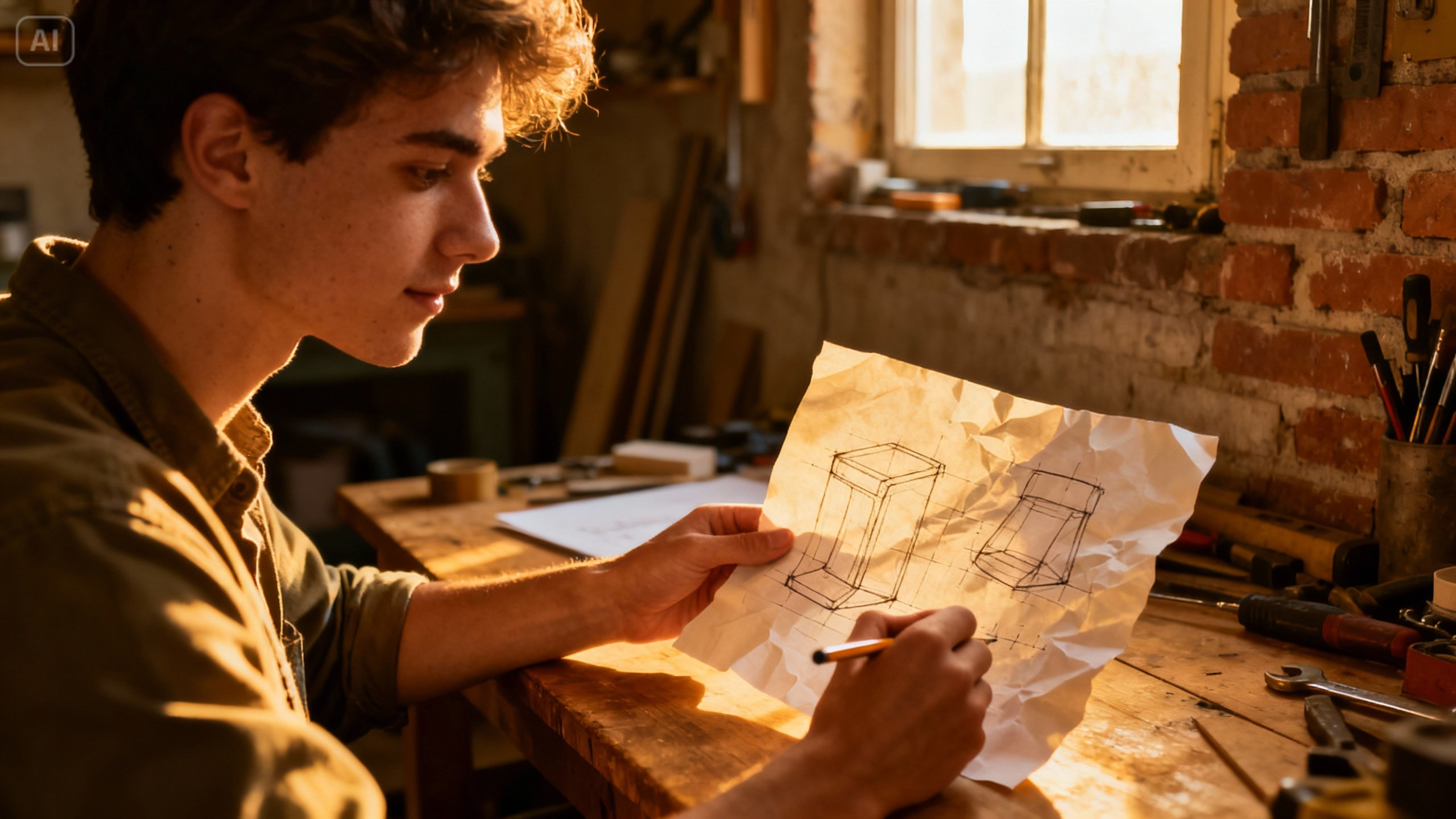 História de origem da marca