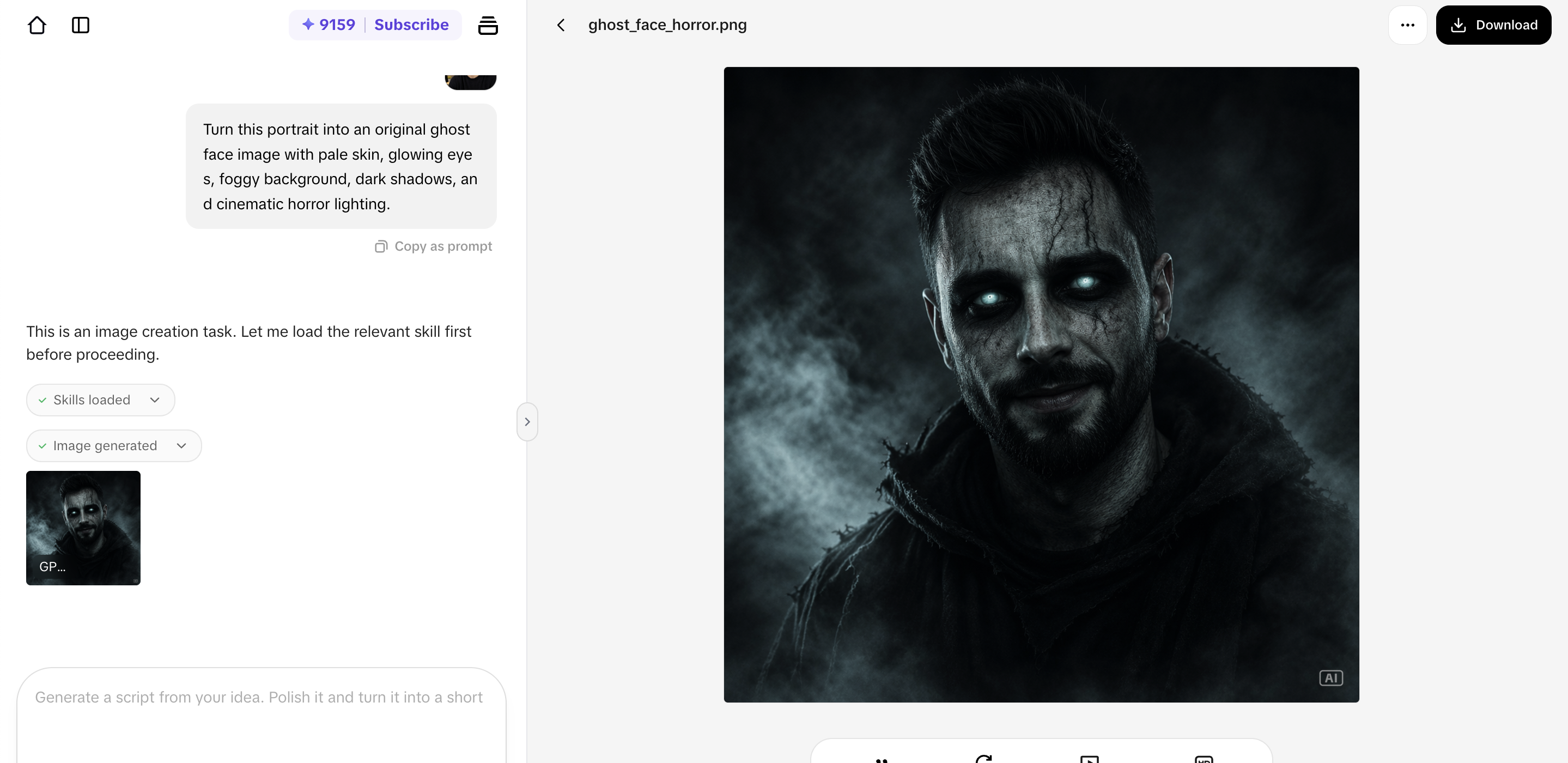 Export your image