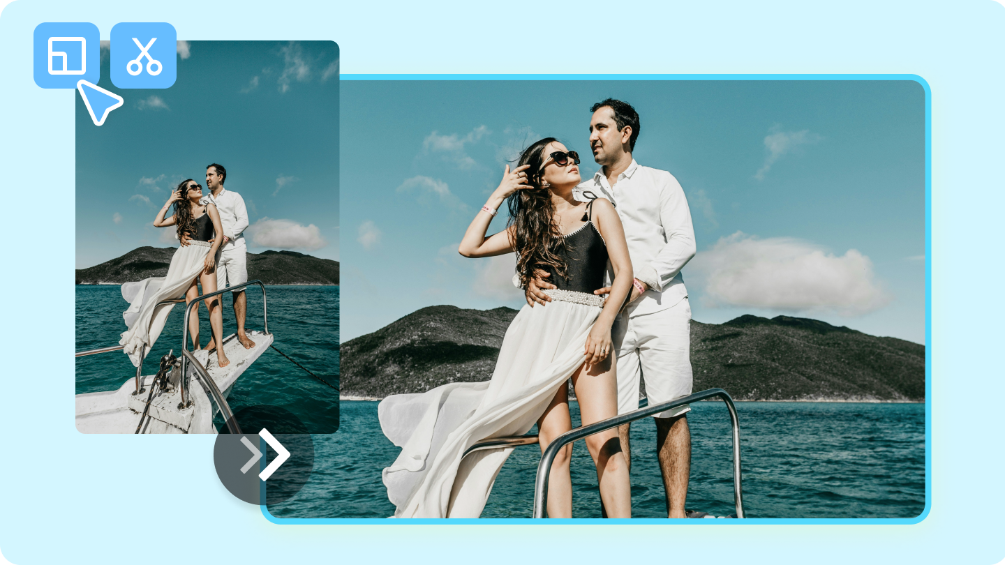 make a vertical video horizontal