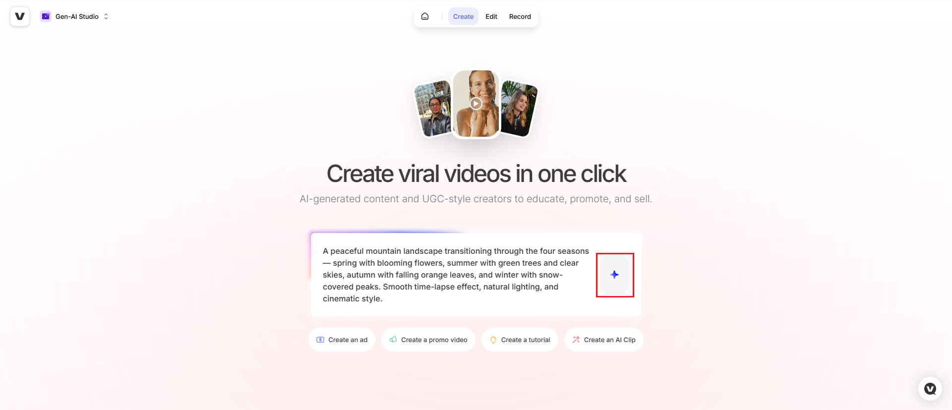 prompt to video ai free without watermark