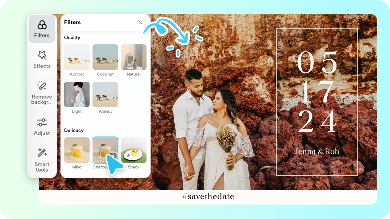 Personalized wedding banner templates