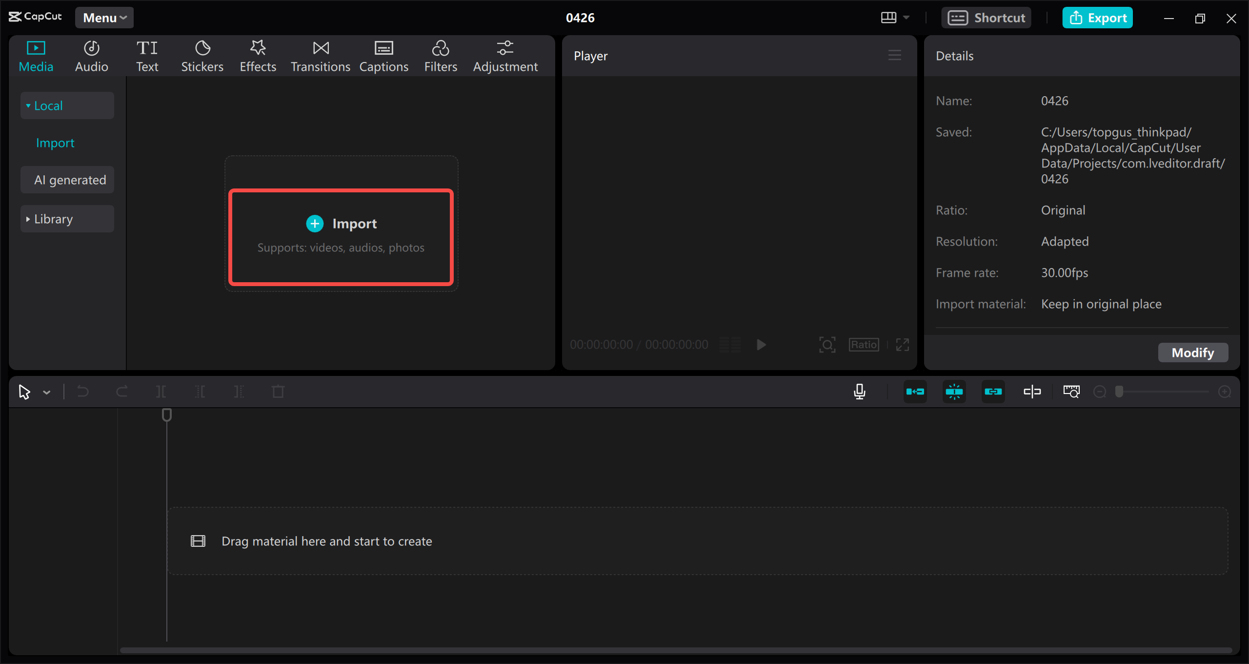 Upload videos