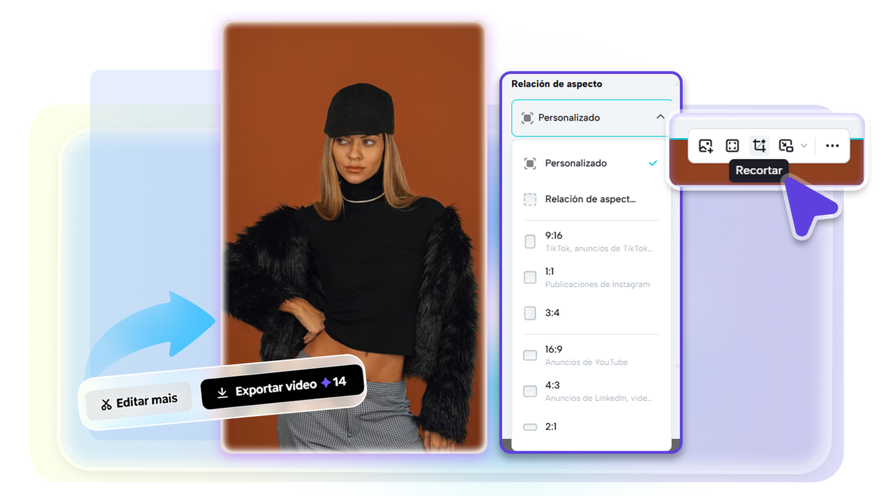 Paso 2: Selecciona la relación de aspecto
