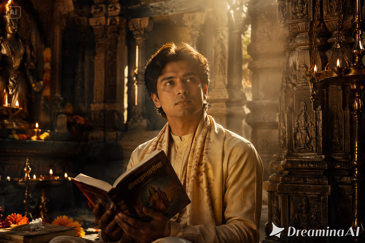 Programe foto Bhagwat Geeta AI