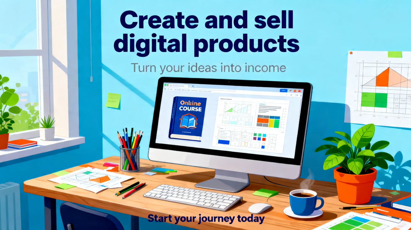 Create and sell digital products