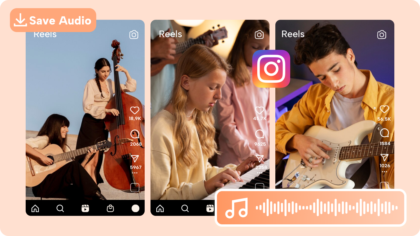 Reels sesle nasıl kaydedilir