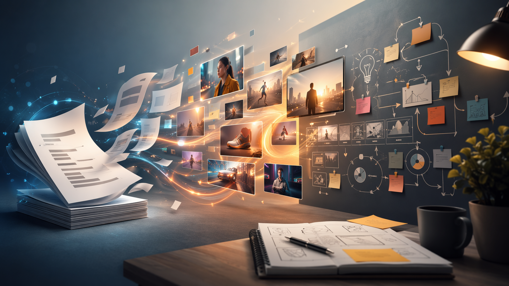 AI video ad scripts cover image