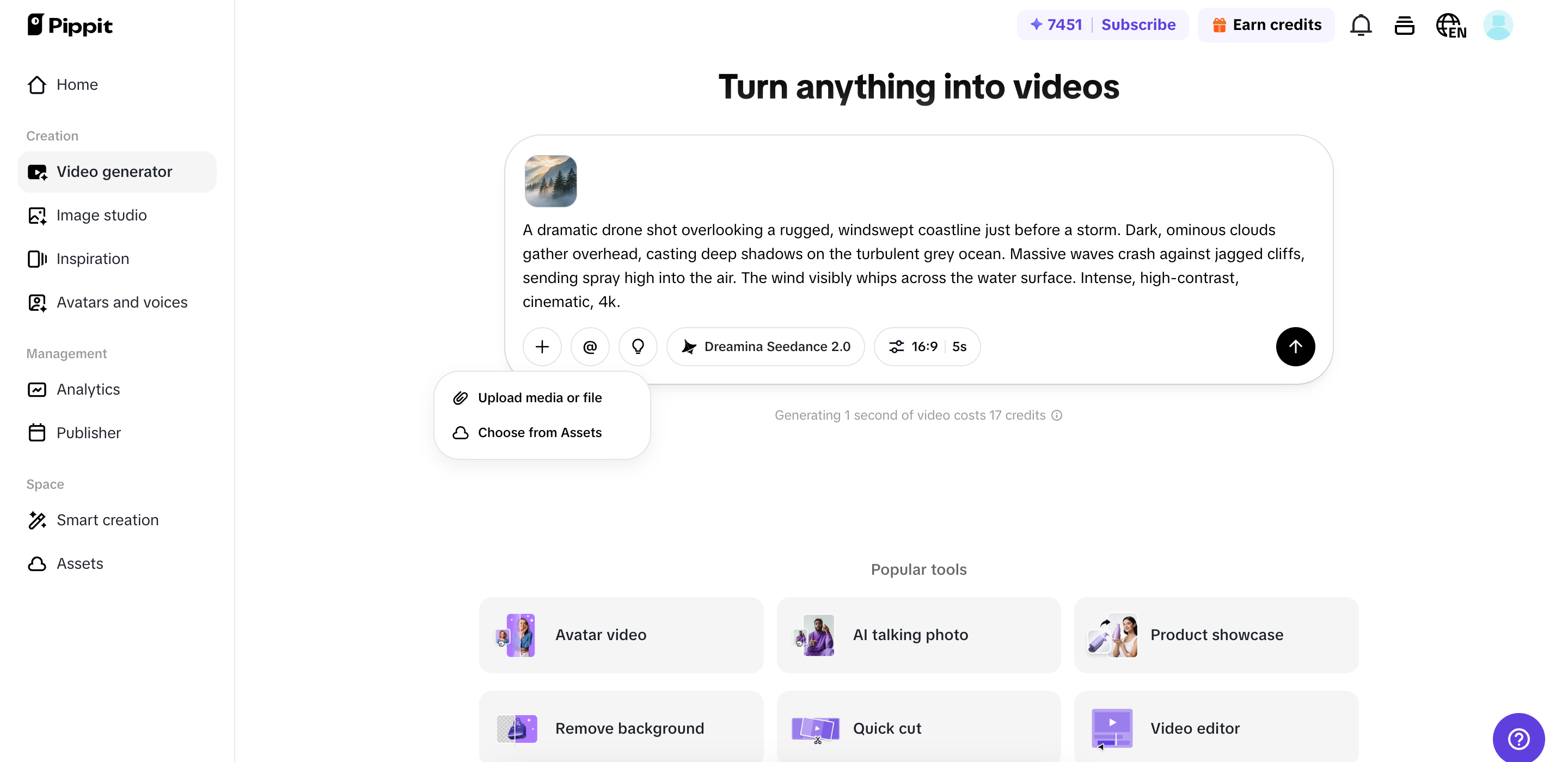 Create your video