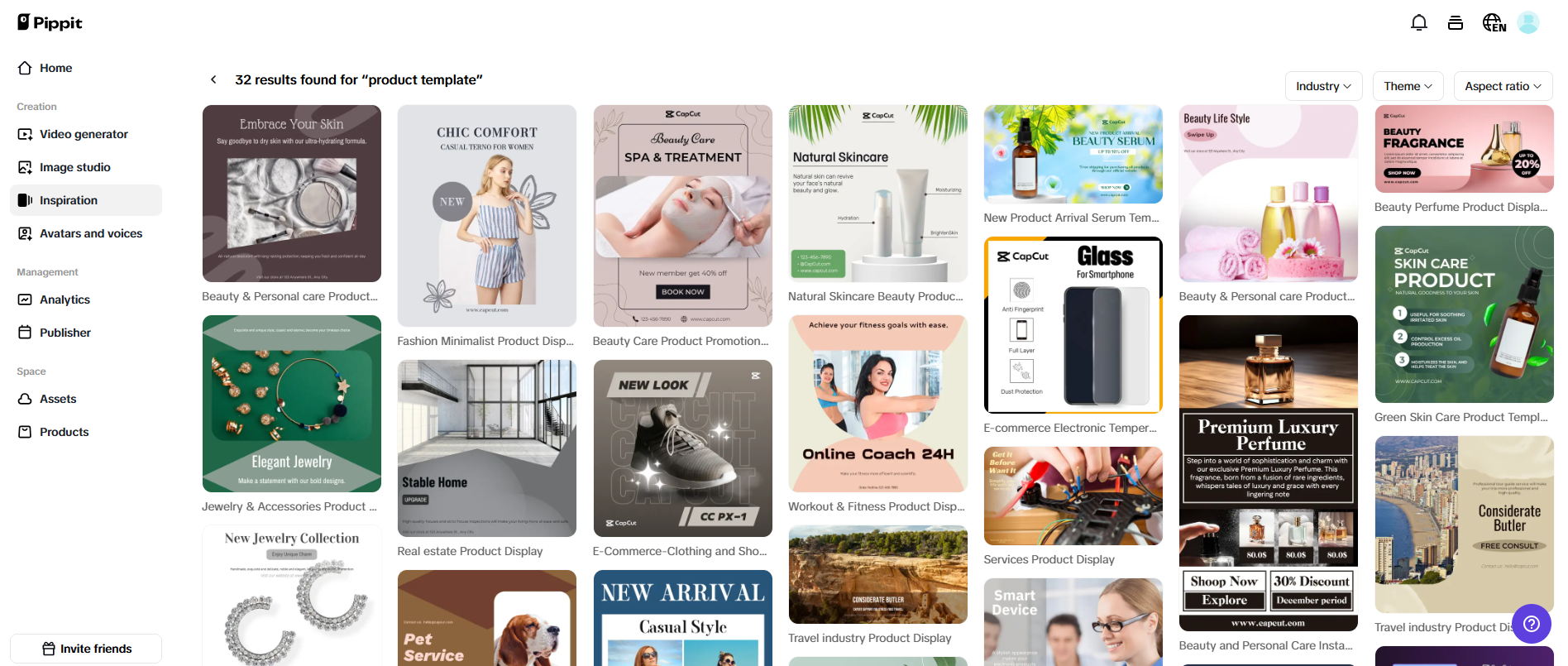 Customizable templates