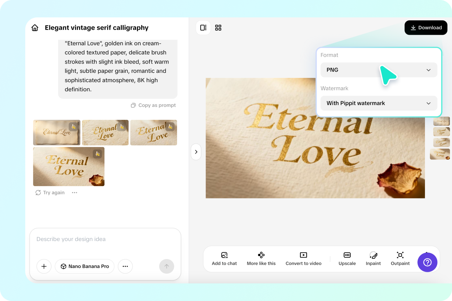 Edit more and download