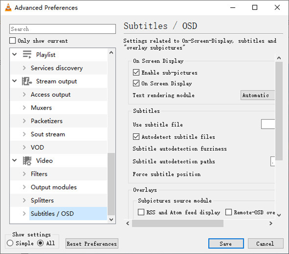 Removing subtitles from video using VLC– one of the best video caption remover