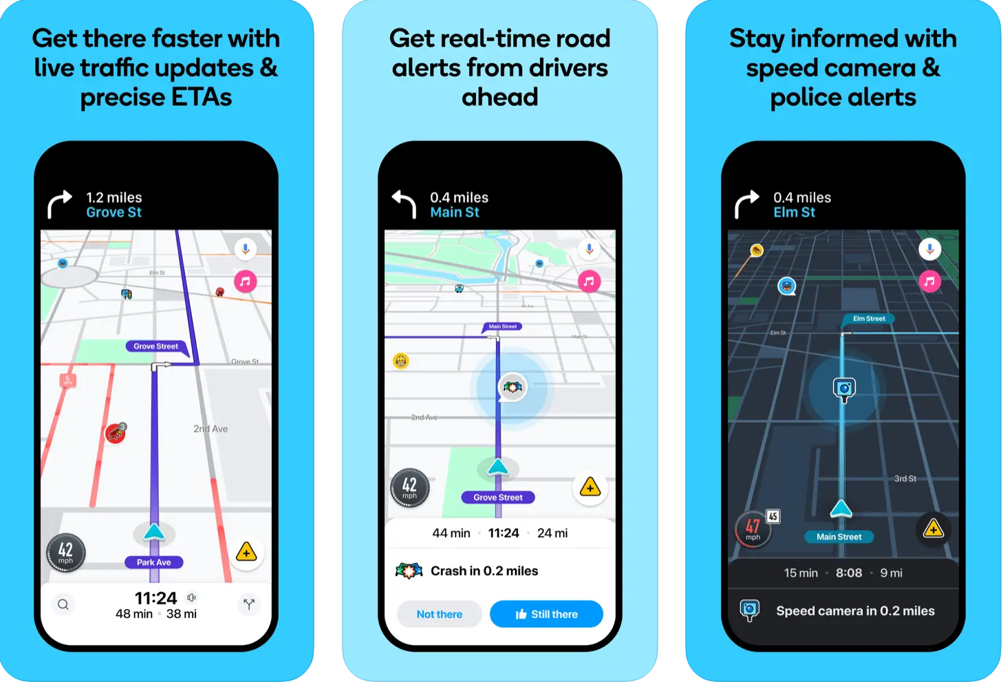 Pagbabago ng boses ng nabigasyon gamit ang Waze