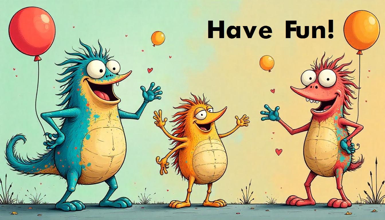 Why use text as visuals in comedy sketches