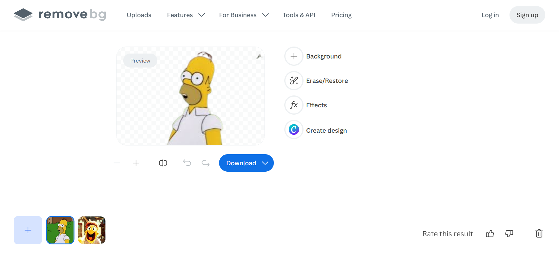 Remove BG - the ideal GIF background remover