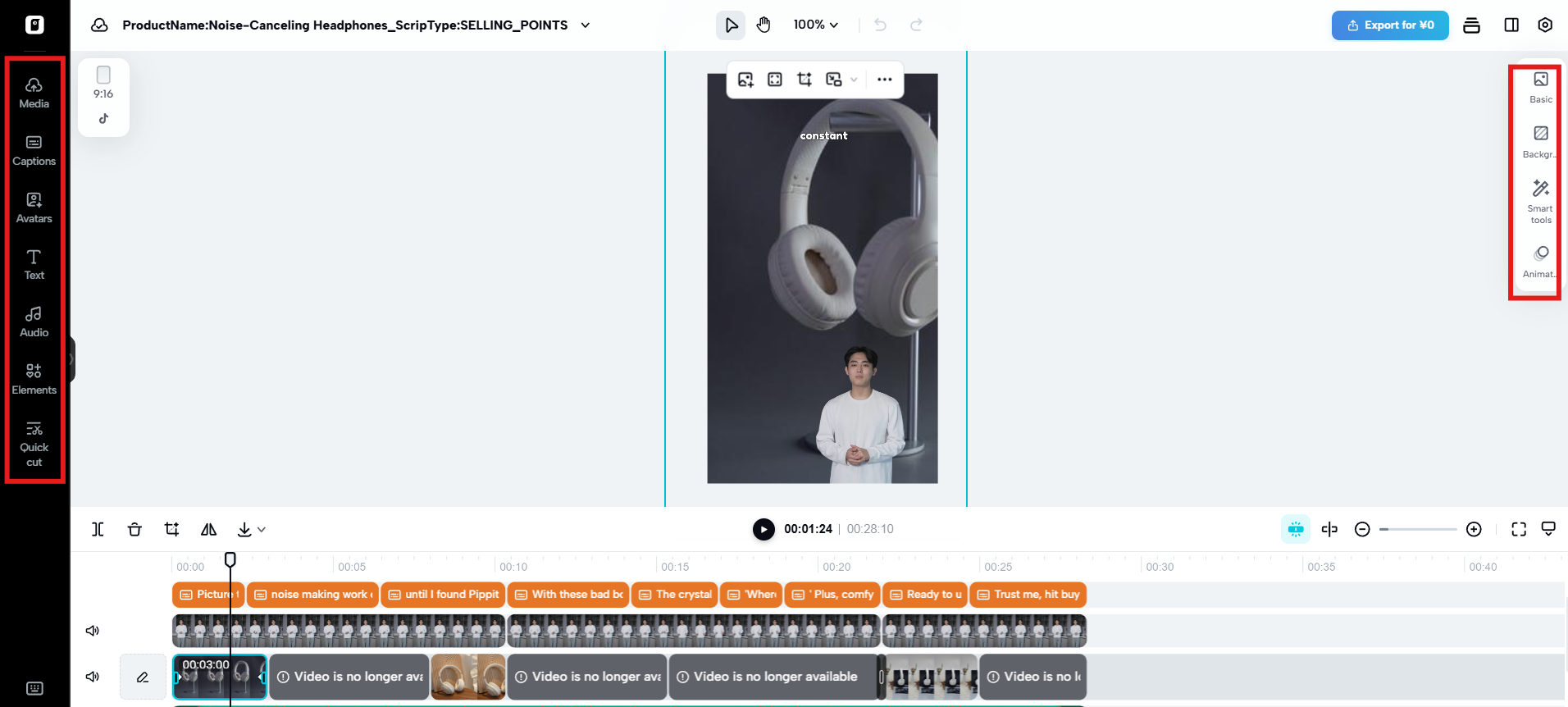 Chỉnh sửa video của bạn