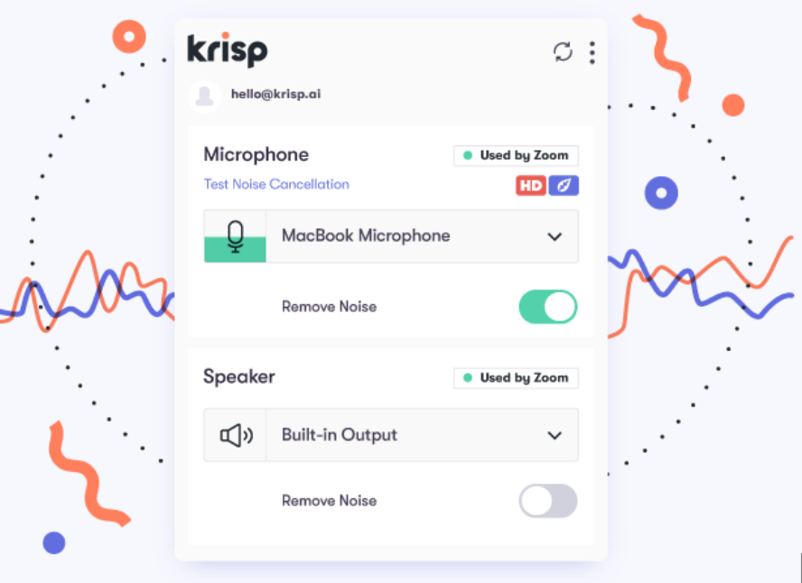 Krisp – Noise cancellation
