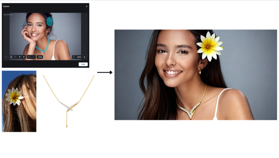 Interactive editing feature in Dreamina