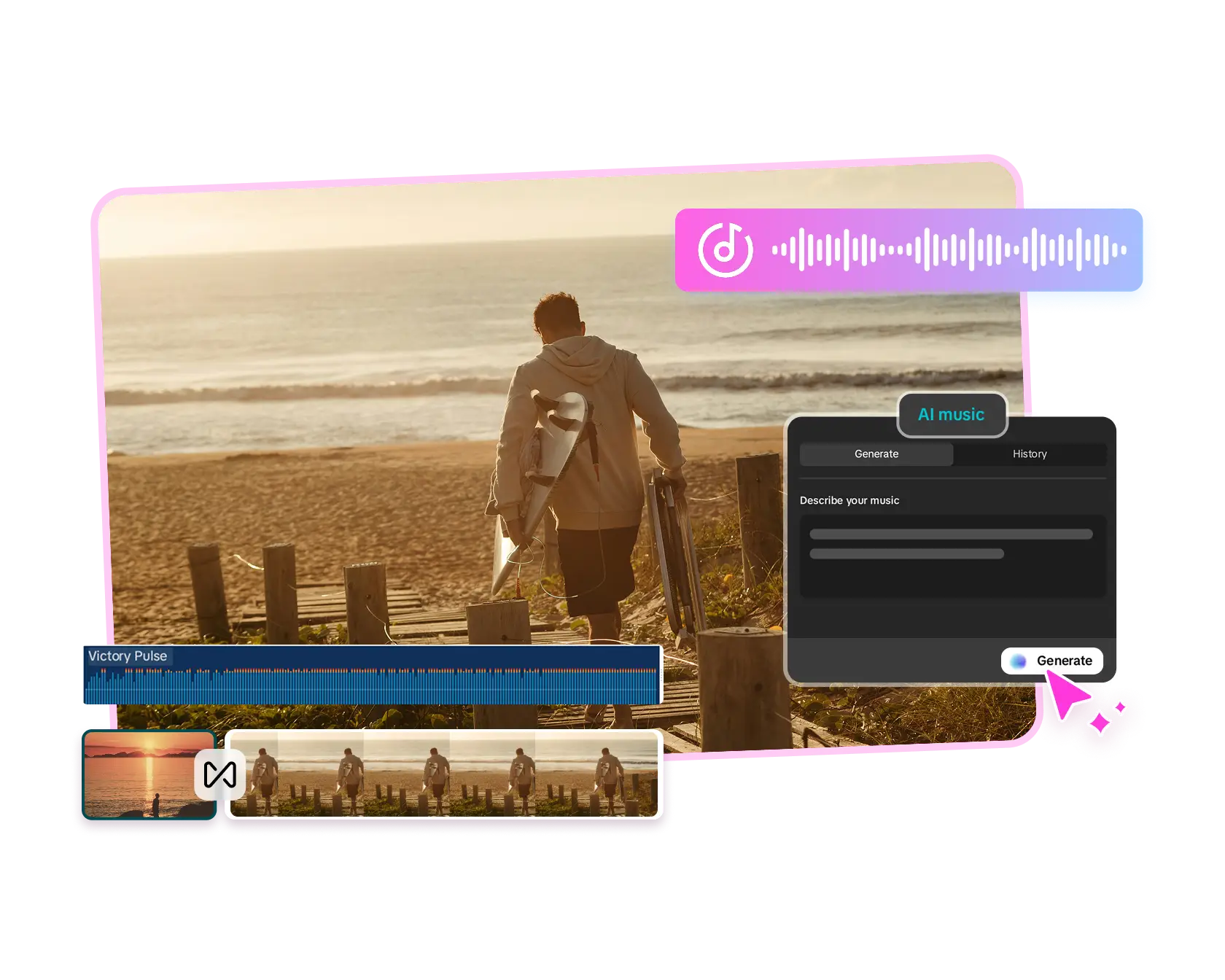 CapCut AI Music Generator