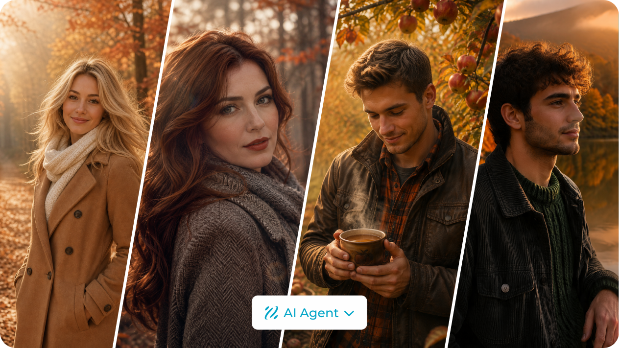 Filter entire photo sets with creative AI Agent