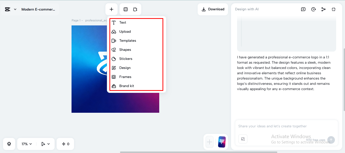 Using built-in tools on the CapCut desktop video editor