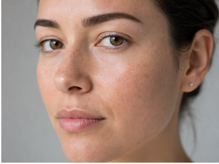 Ergebnis der KI-Skin-Analysator-Analyse