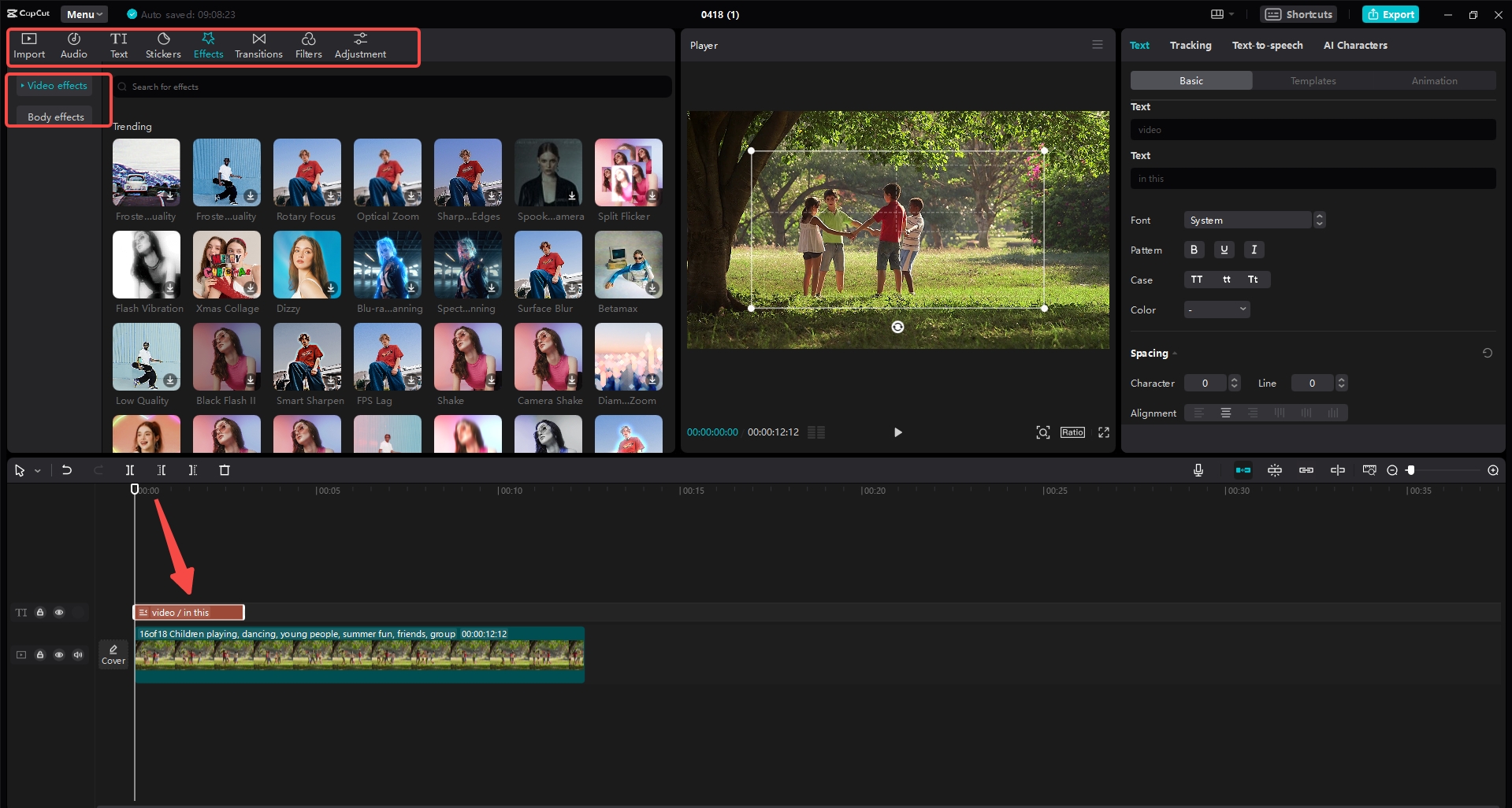 Customize your video 