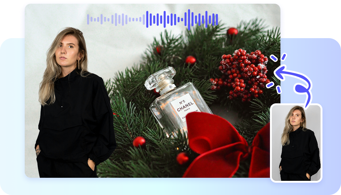 個人の写真や動画をアップロード