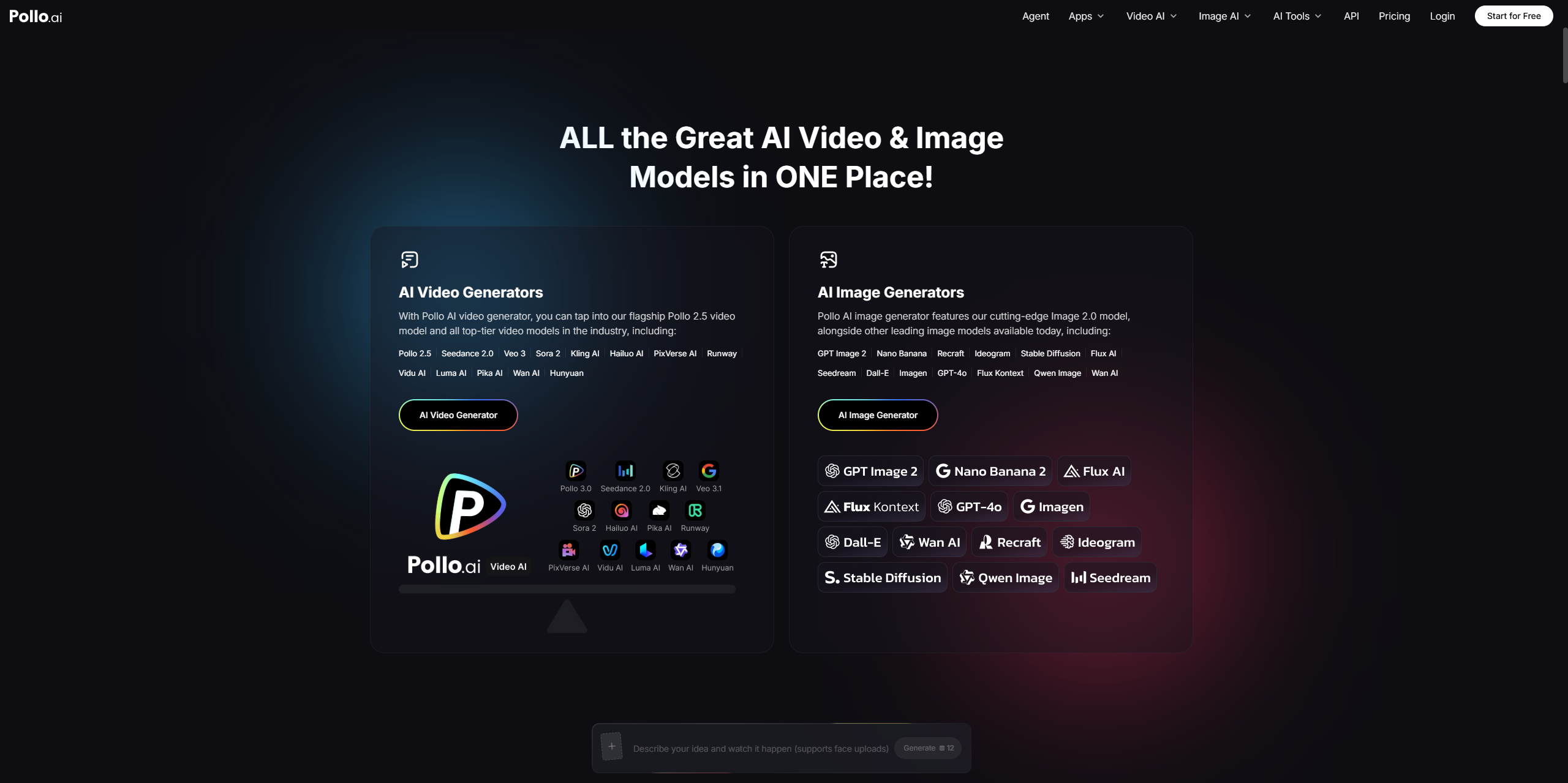 Multi-model AI video generation