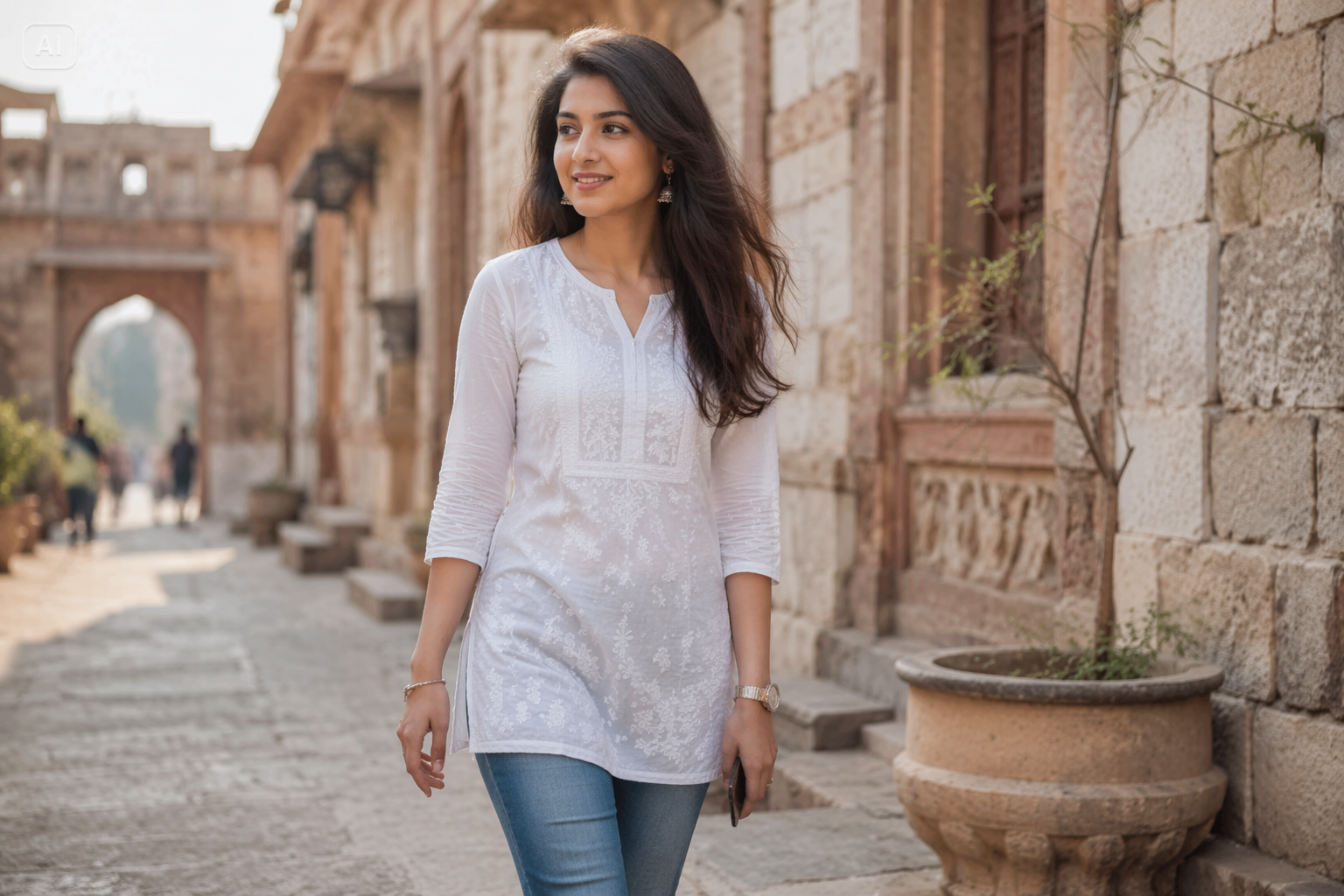 Kurti Denim AI Prompt prompt