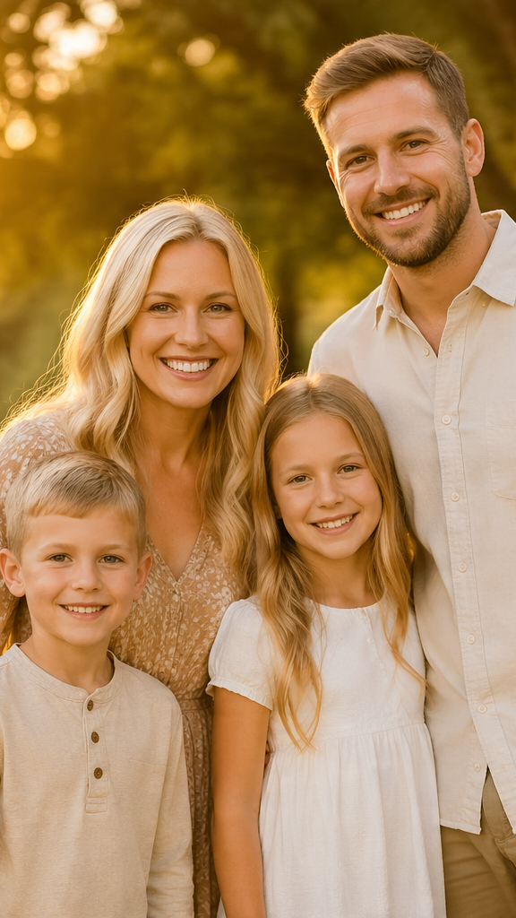Prompt Seen family AI photos