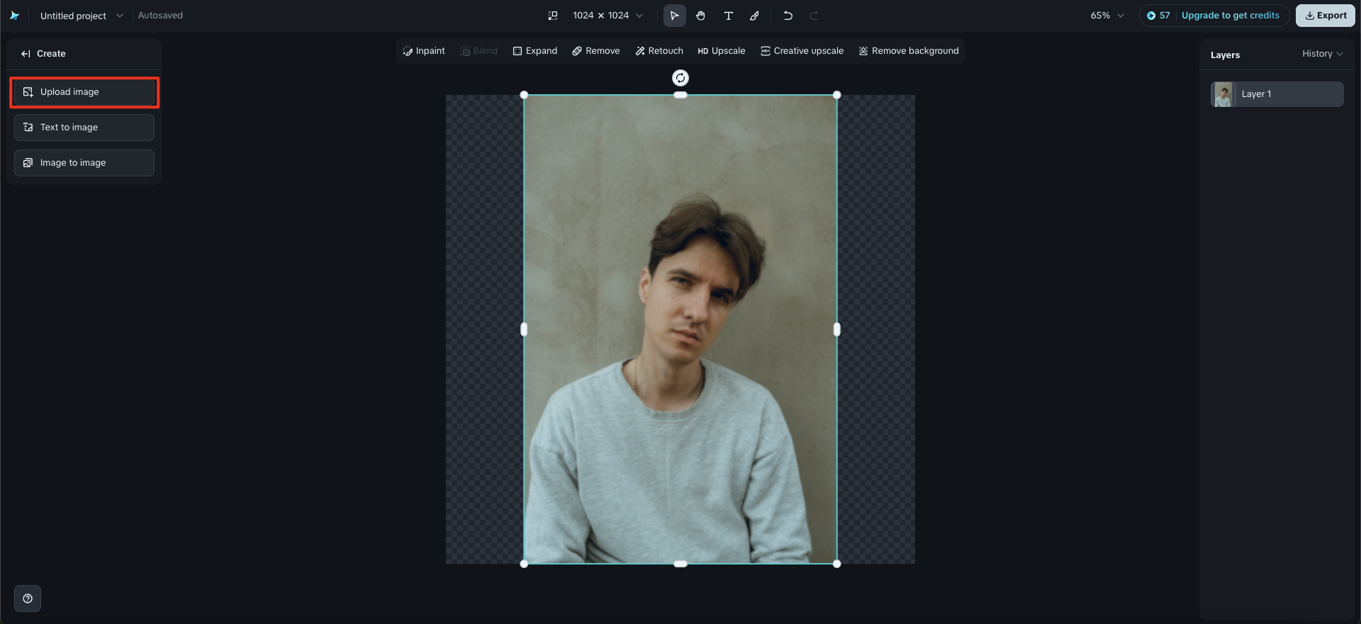 Make photos look professional