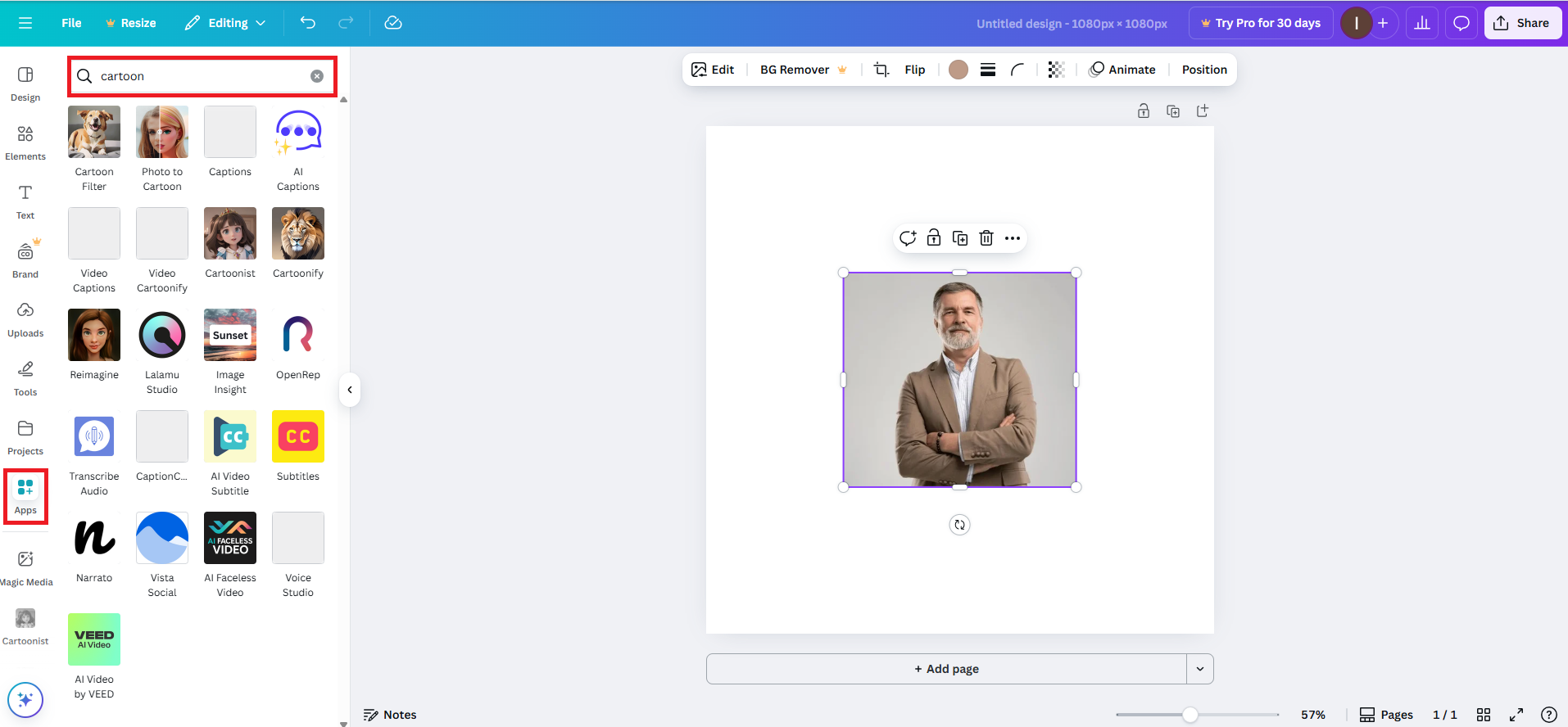 how to make a cartoon profile picture of yourself