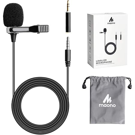 Image of Lavalier microphone - best tool for clear audio in video calls