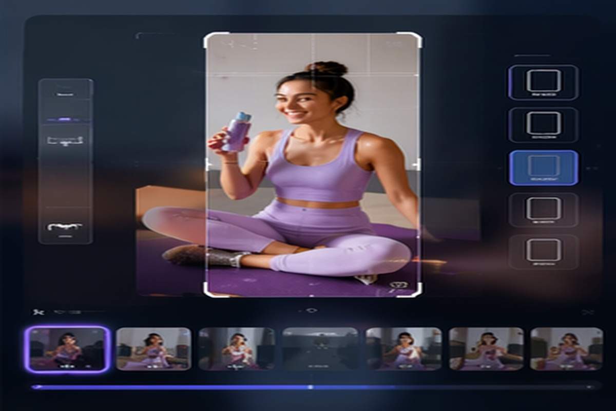 AI Video Editing For Social Media refinement topic-relevant visual