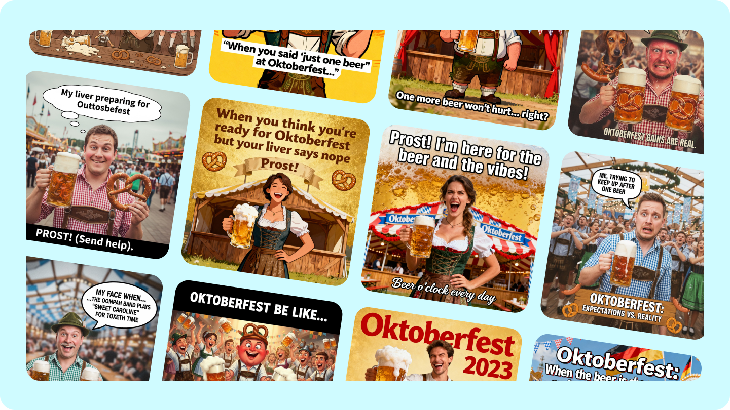 Oktoberfest meme