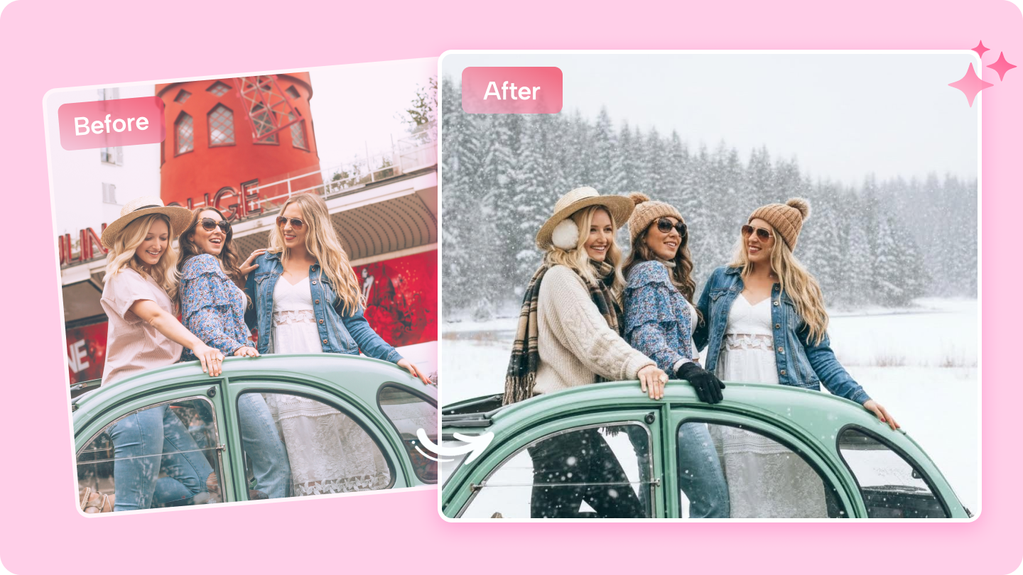 AI Snow Apps: Make Your Photos Shine with Realistic Snow Effects
