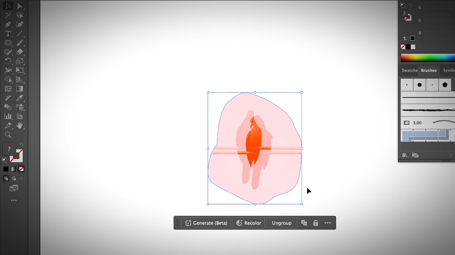 Create a clipping mask