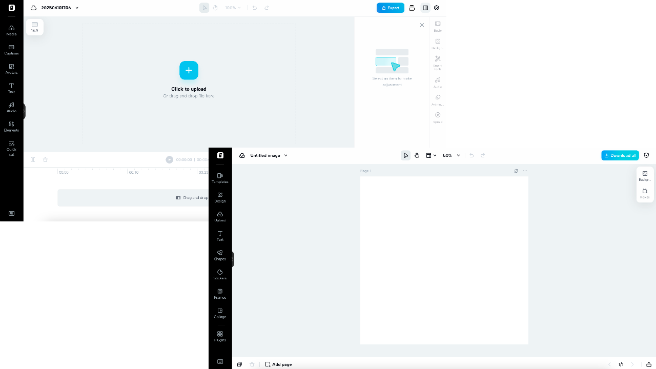 Advanced na pag-edit ng video at larawan