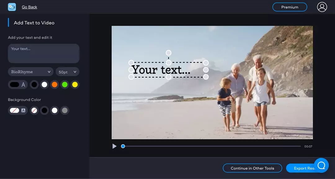 Fastreel by Movavi interface